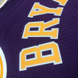 1996-97 LAKERS BRYANT #8 Purple Retro Top Quality Hot Pressing NBA Jersey