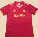 1992-1994 Roma Home Retro Soccer Jersey