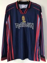 1999 West Ham Iron Maiden Long Sleeve Retro Soccer Jersey