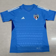 23-24 Sao Paulo Blue GoalKeeper Soccer Jersey