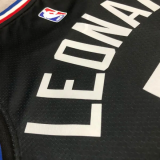 22-23 Clippers LEONARO #2 Black Top Quality Hot Pressing NBA Jersey (Trapeze Edition)