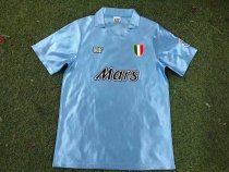 1990-1991 Napoli Home Retro Soccer Jersey