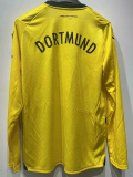 23-24 Dortmund Home Long Sleeve Soccer Jersey