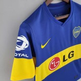 2011-2012 Boca Juniors Home Retro Soccer Jersey