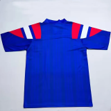 1992-1994 France Home Retro Soccer Jersey