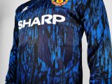 1992-1993 Man Utd Long sleeves Retro Soccer Jersey