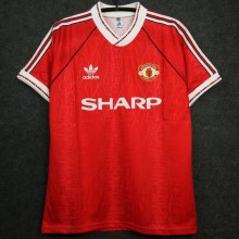 1990-1992 Man Utd Home Retro Soccer Jersey