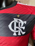 23-24 Flamengo Home Player Version Soccer Jersey