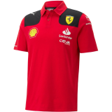 2023 F1 Ferrari New Pattern Short Sleeve Racing Suit