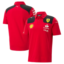 2023 F1 Ferrari New Pattern Short Sleeve Racing Suit