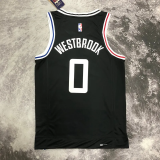 22-23 CLIPPERS WESTBROOK #0 Black City Edition Top Quality Hot Pressing NBA Jersey