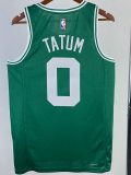 22-23 CELTICS TATUM #0 Green Top Quality Hot Pressing NBA Jersey
