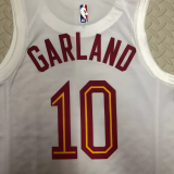 22-23 Cleveland Cavaliers CARLAND #10 White Top Quality Hot Pressing NBA Jersey