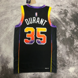 22-23 SUNS DURANT #35 Black Top Quality Hot Pressing NBA Jersey(Trapeze Edition)