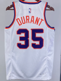 22-23 SUNS DURANT #35 White Top Quality Hot Pressing NBA Jersey
