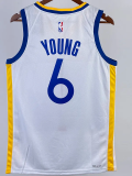 22-23 WARRIORS YOUNG #6 White Top Quality Hot Pressing NBA Jersey