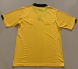 2010 Wolves Fluorescent Yellow Retro Soccer Jersey