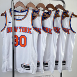 22-23 KNICKS RANDLE #30 White Top Quality Hot Pressing NBA Jersey