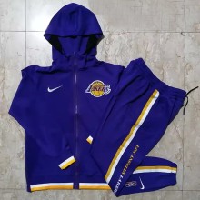 21-22 NBA Lakers Purple Hoodie Jacket Tracksuit #H0079