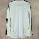 2009-2010 RMA Home Long Sleeve Retro Soccer Jersey