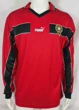 1998 Morocco Fourty Long sleeves Retro Soccer Jersey