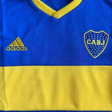 2023 Boca Juniors Home Fans Soccer Jersey (print AD)