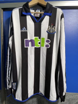 2000-2001 Newcastle Home Long sleeves Retro Soccer Jersey