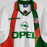 1994-1996 Ireland White Retro Soccer Jersey