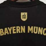 21-22 Bayern 1:1 Away Black Fans Soccer Jersey