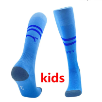 23-24 Man City Home Blue Kids Socks