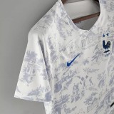 22-23 France Away Fans Version Soccer Jersey