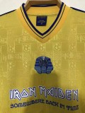 2008 West Ham Iron Maiden #08 Yellow Retrot Soccer Jersey