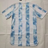 20-21 Argentina Home Player Version Soccer Jersey