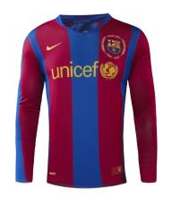 2007-2008 BAR Home Long sleeves Retro Soccer Jersey