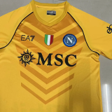 23-24 Napoli Yellow GoalKeeper Soccer Jersey