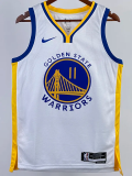 22-23 WARRIORS THOMPSON #11 White Top Quality Hot Pressing NBA Jersey