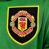 1992 Man Utd Away Long Sleeve Retro Soccer Jersey