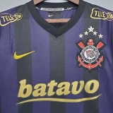 2009-2010 Corinthians 99th Anniversary Edition Black Retro Soccer Jersey