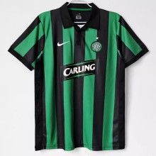 2005-2006 Celtic Away Green Retro Soccer Jersey