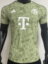 23-24 Bayern Grey Green Special Edition Player Version Soccer Jersey