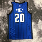 22-23 Magic FULTZ #20 Royal blue Top Quality Hot Pressing NBA Jersey (Trapeze Edition)