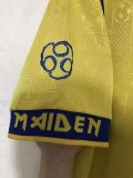 2008 West Ham Iron Maiden #08 Yellow Retrot Soccer Jersey