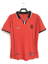1998 NetherIands Home Retro Soccer Jersey