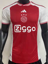 23-24 Ajax Home Player Version Soccer Jersey