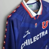 1996 Universidad De Chile Home Long Sleeve Retro Soccer Jersey