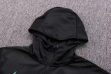 22-23 INT Black Hoodie Jacket Tracksuit#F412