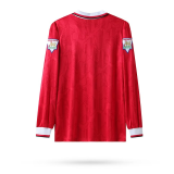 1992-1993 Man Utd Home Long sleeves Retro Soccer Jersey