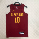 22-23 Cleveland Cavaliers CARLAND #10 Red Top Quality Hot Pressing NBA Jersey