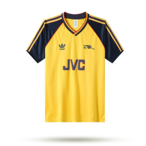 1989-1991 ARS Away Yellow Retro Soccer Jersey