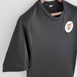 1973-1974 Benfica Black Retro Soccer Jersey